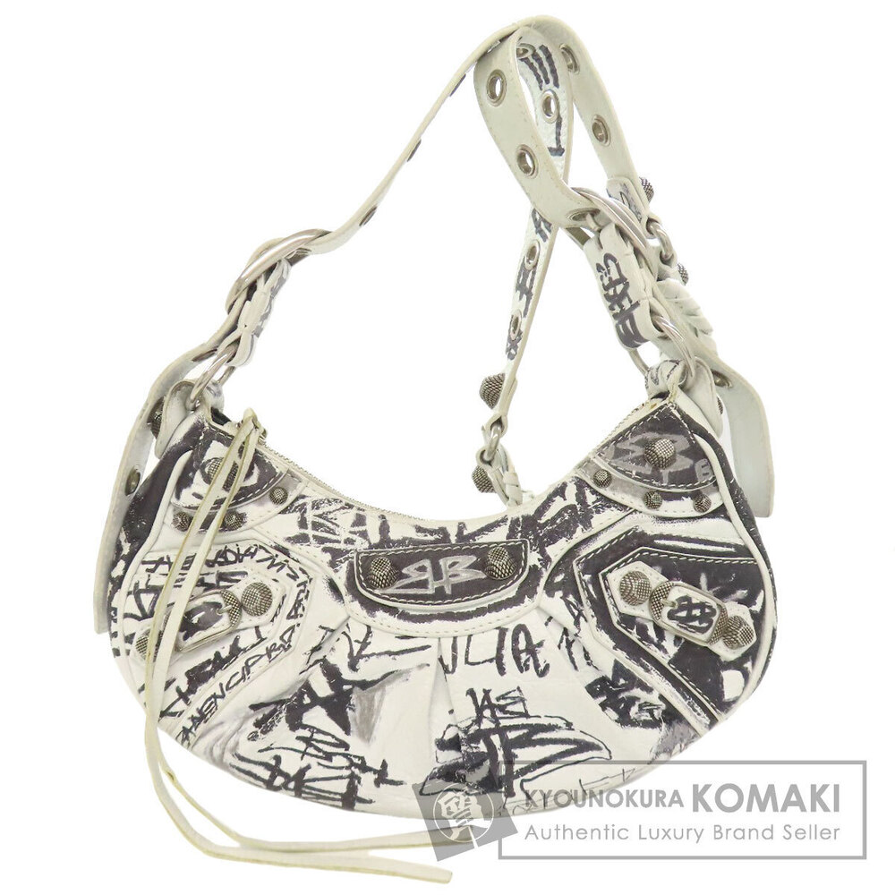 Balenciaga Le Cagole Shoulder Bag Calfskin Leather